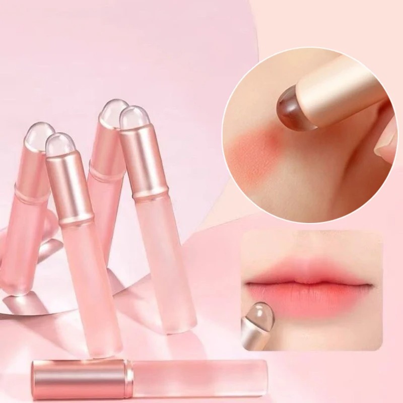 Nail Art Pink Soft - 젤리 핑크 네일 아트 실리콘 브러쉬