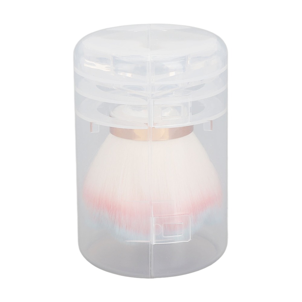 Nail Art Pink Soft - 2개입 핑크 소프트 브러쉬 네일 먼지