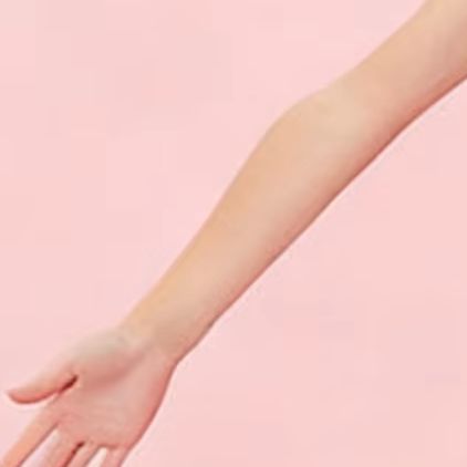 Nail Art Fuchsia - 라이트 푸시아 플랫백 라인스톤 글리터 크리스탈