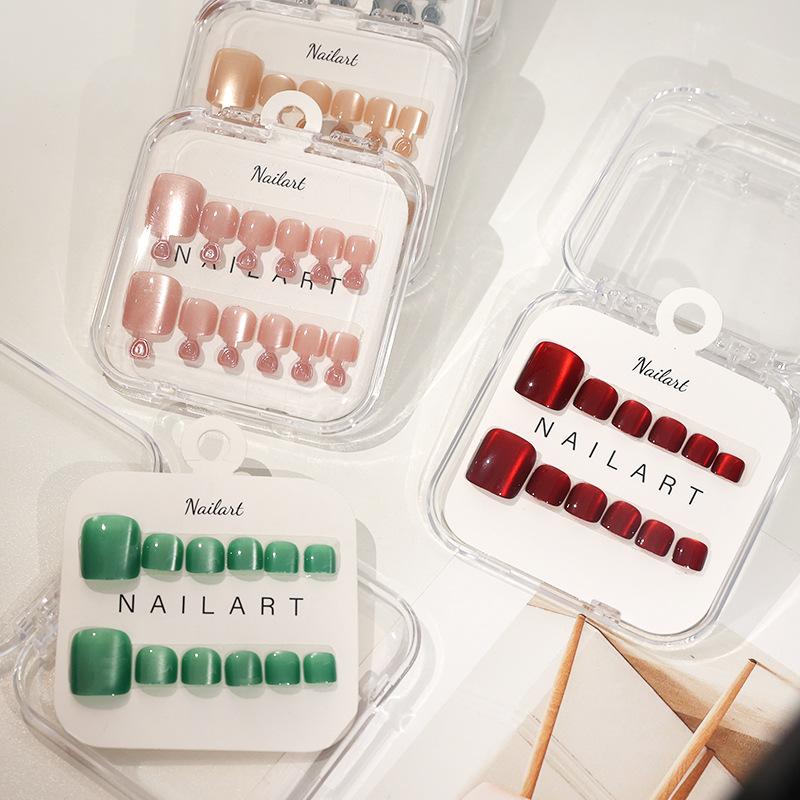 Nail Art Extension Cat Eye - 10개입/박스 프랑스산 고급 광택 캣아이 네일아트