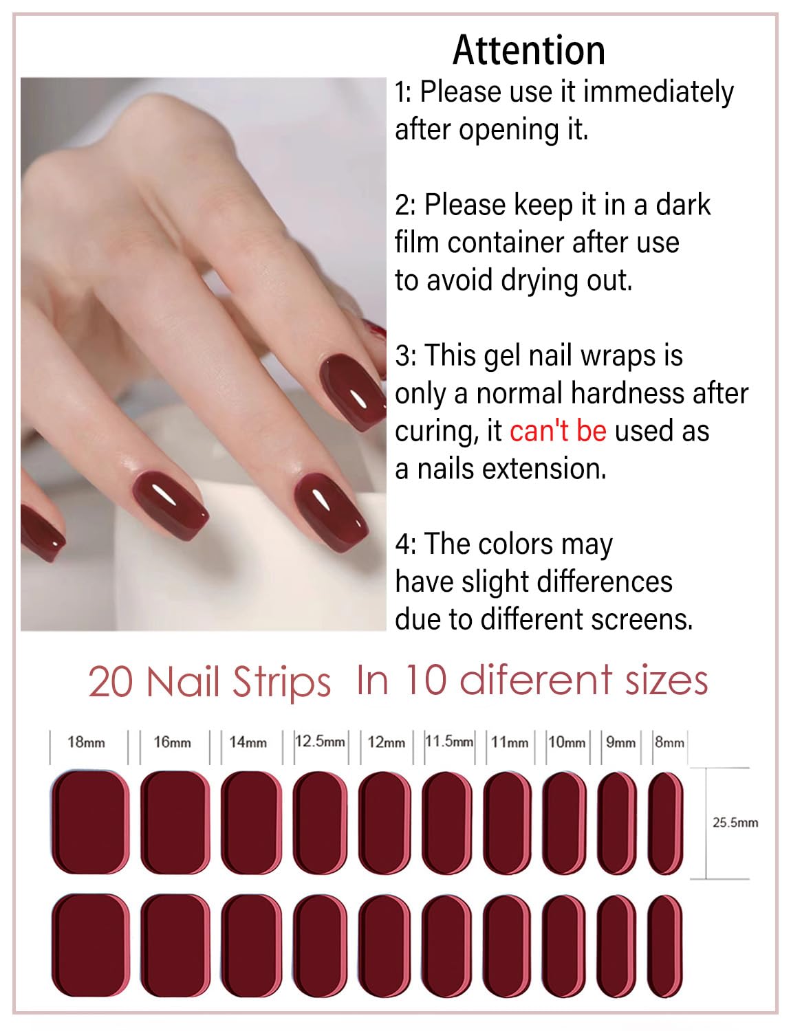 20/22팁 UV 세미 큐어드 젤 네일 스티커 크리스마 - Nail Art Xmas Design 리뷰 및 가격