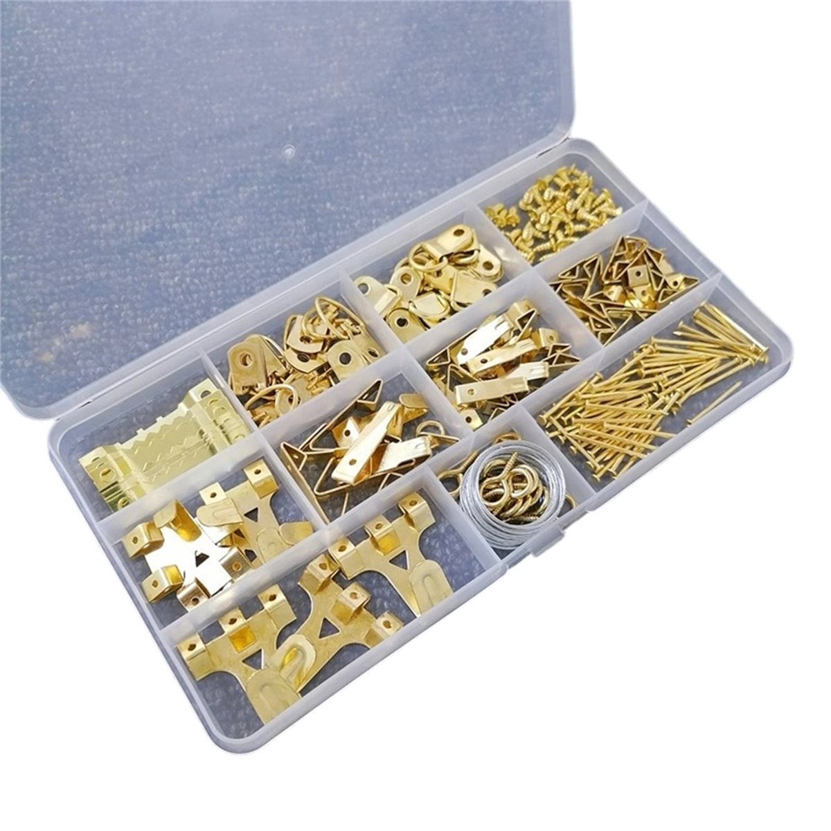 PHONE&GEAR 195PCS 그림 걸이용 하드웨어  - Nail Art Gold 리뷰 및 가격