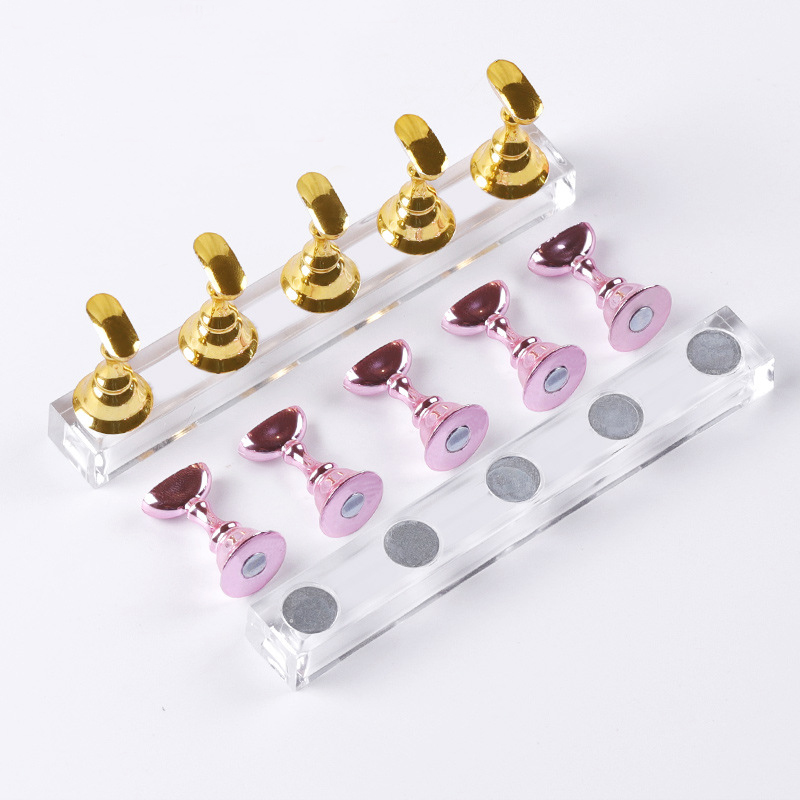 5/30 개/대 마그네틱 네일 홀더 틀린 손톱 팁 연습 - Nail Art Quotes 리뷰 및 가격