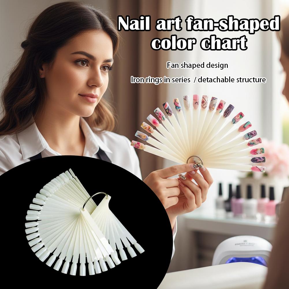 50가지 팁이 있는 투명 네일 색상표 색상 카드 디스플 - Nail Art Quotes 리뷰 및 가격