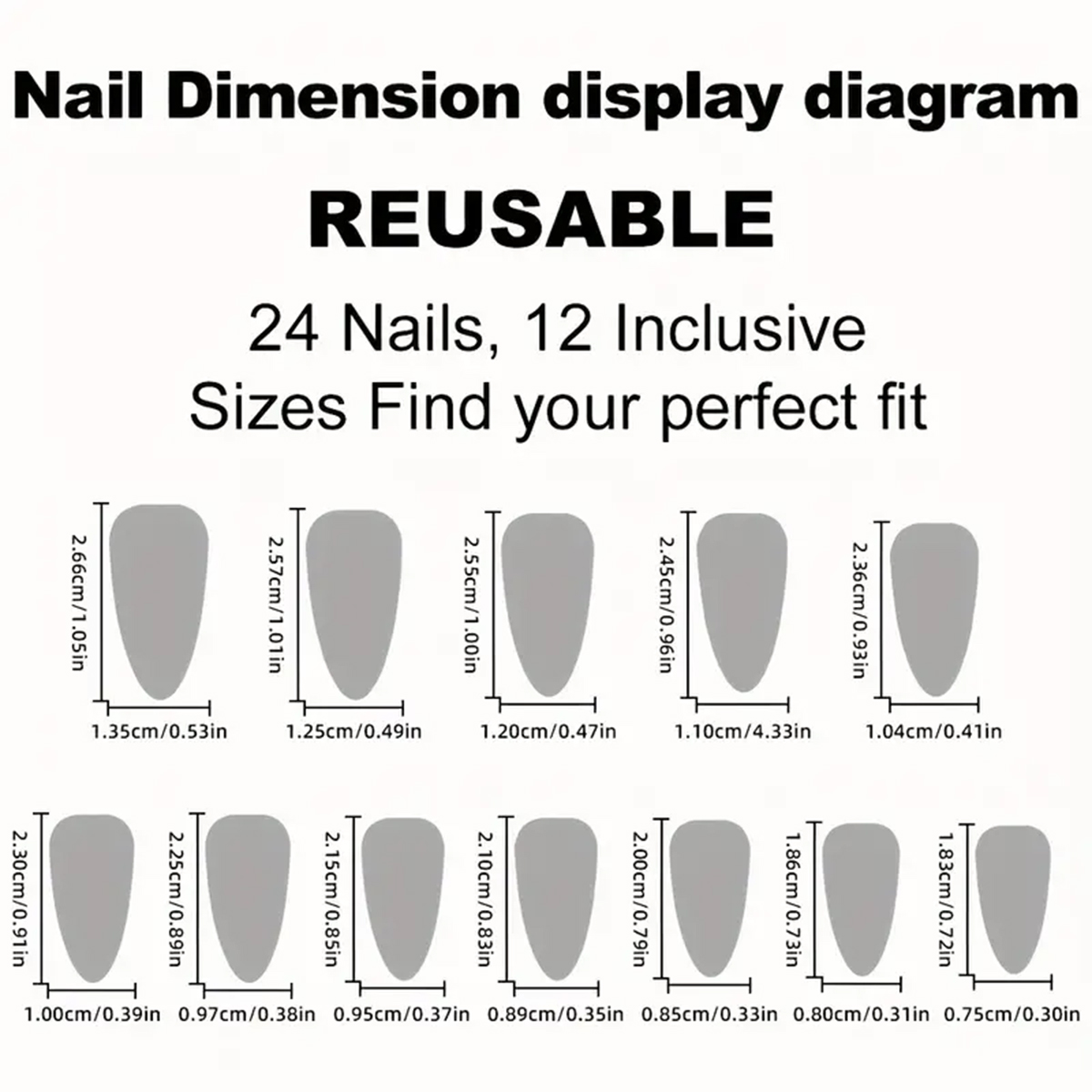 24개 아몬드 모양 프레스온 네일, 누드 프렌치 페이크 - Nail Art Gold 리뷰 및 가격