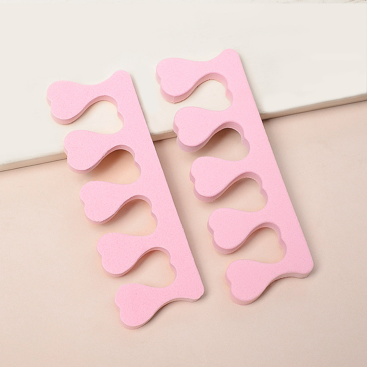 10쌍 핑크 발가락 손가락 스펀지 분리기 부드러운 폼, - Nail Art Pink Soft 리뷰 및 가격