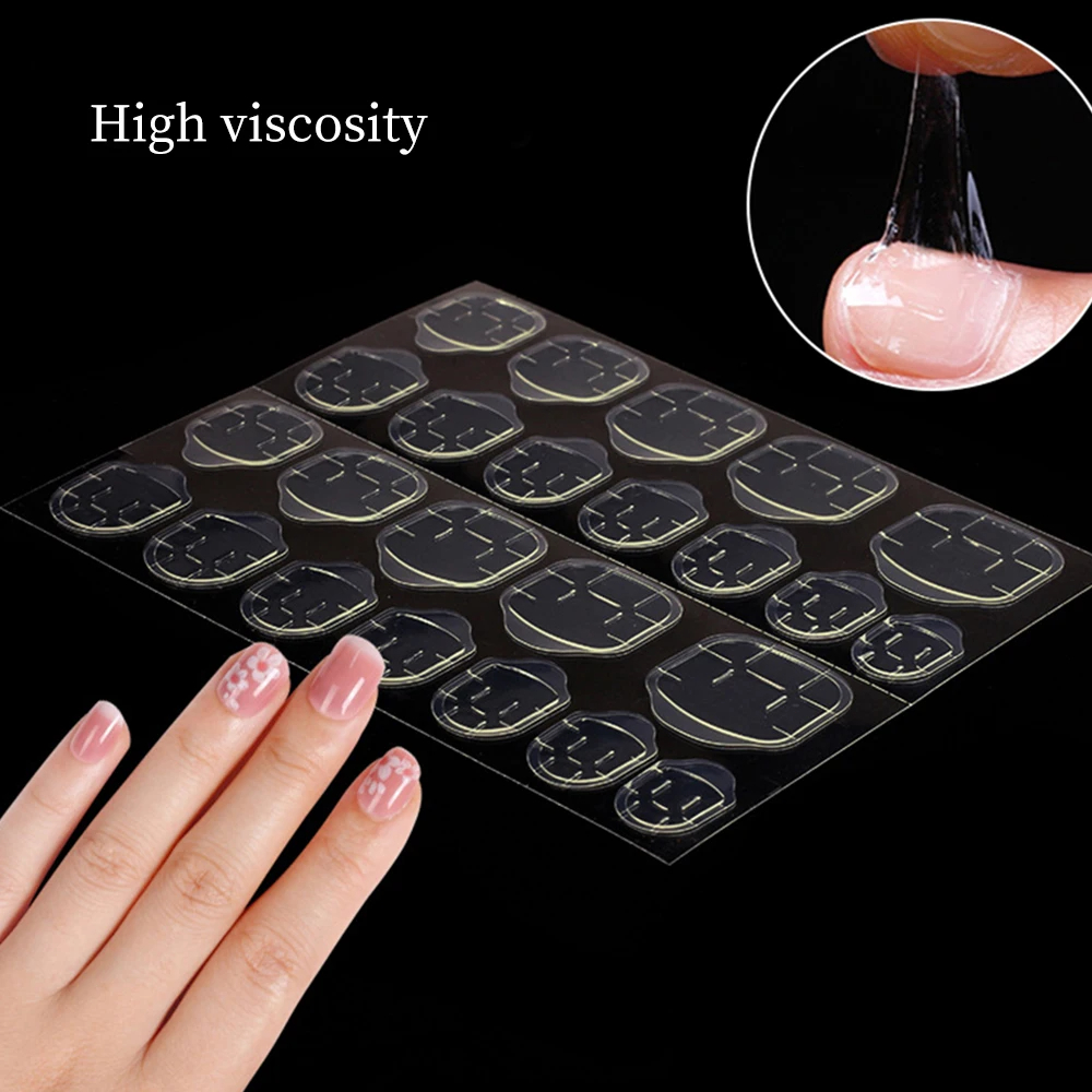 양면 네일 젤리 접착제 투명 거짓 네일 아트 접착 테이 - Nail Art Quotes 리뷰 및 가격