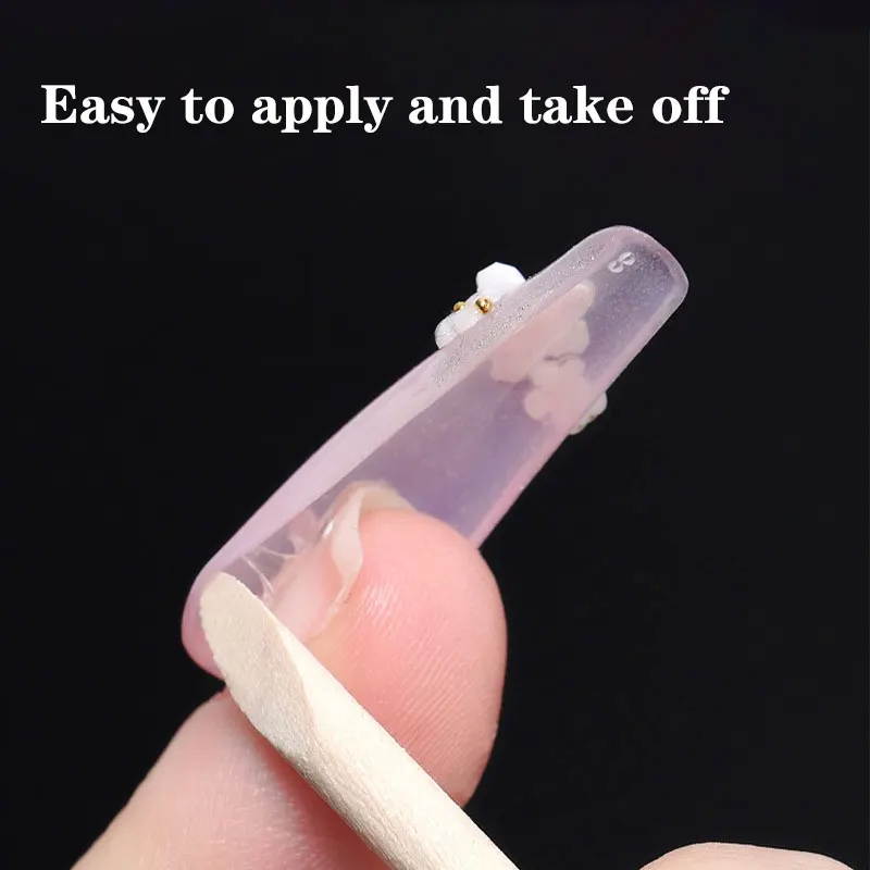 양면 네일 젤리 접착제 투명 거짓 네일 아트 접착 테이 - Nail Art Quotes 리뷰 및 가격