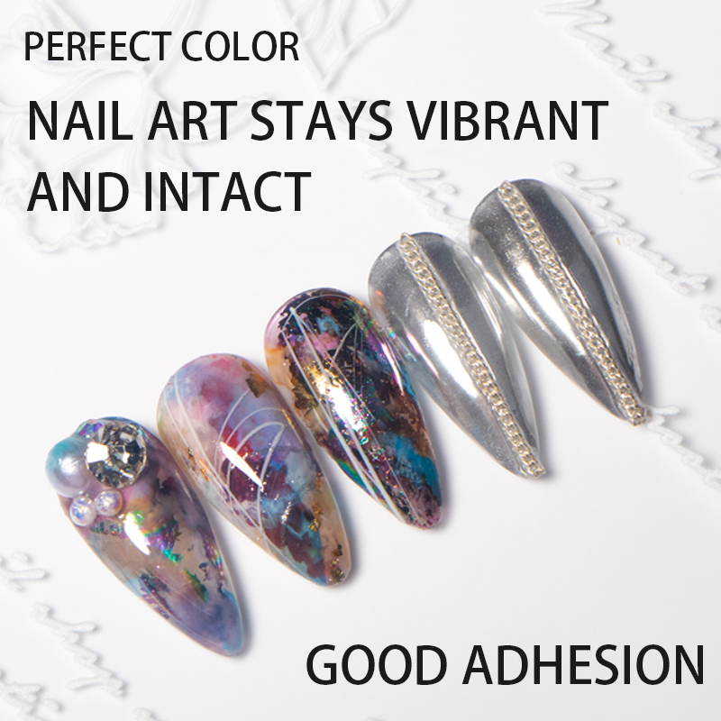 퍼펙트 컬러 네일 포일 글루 젤 8ML 네일 스티커 전 - Nail Art Xmas Design 리뷰 및 가격