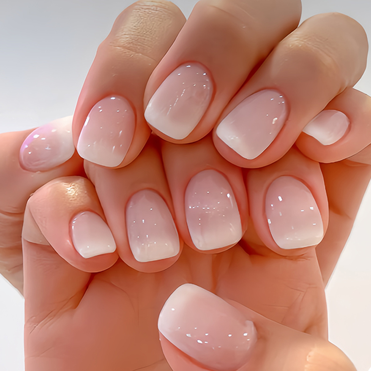 24개 심플 발레 글리터 탈부착 가능한 핑크 그라데이션 - Nail Art Glitter 리뷰 및 가격