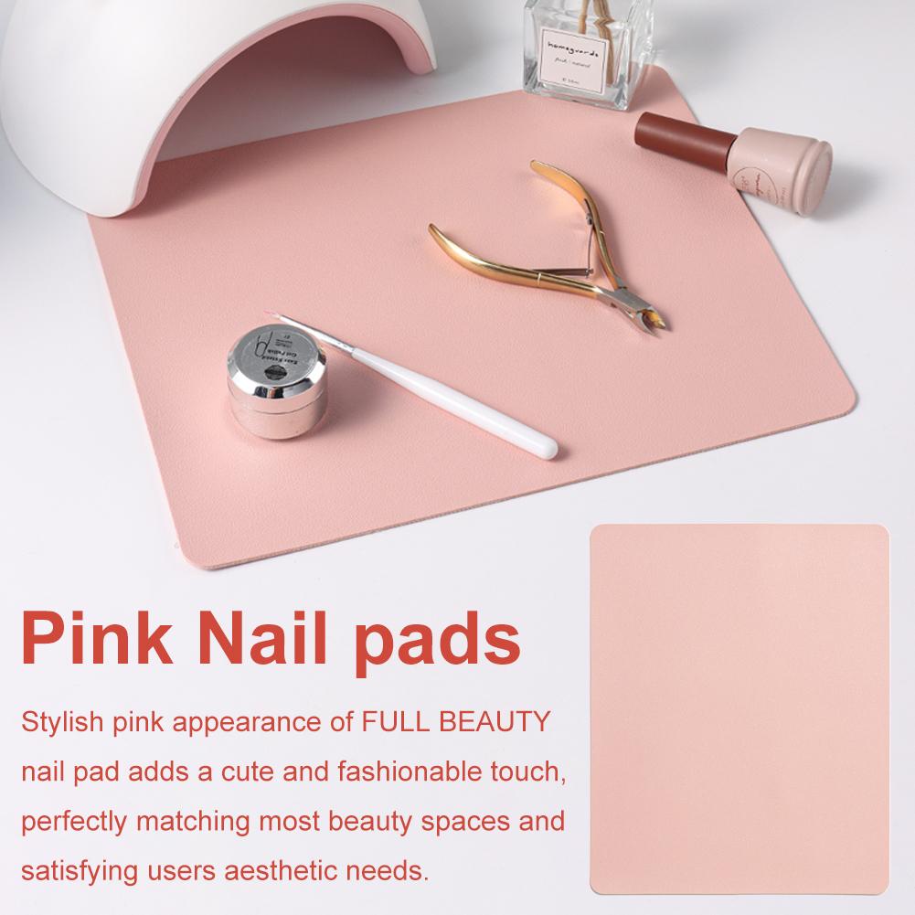 네일 아트 테이블 매트 핑크 뷰티 네일 패드 가죽 소프 - Nail Art Pink Soft 리뷰 및 가격