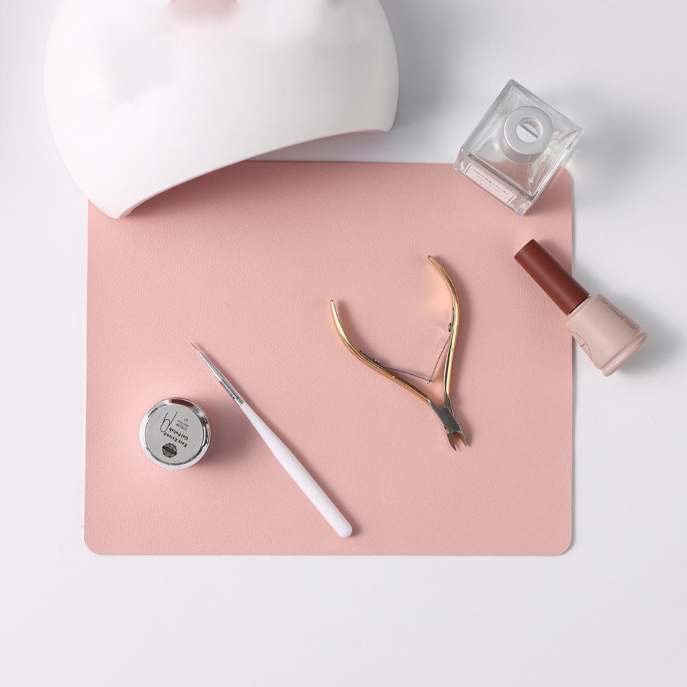 네일 아트 테이블 매트 핑크 뷰티 네일 패드 가죽 소프 - Nail Art Pink Soft 리뷰 및 가격
