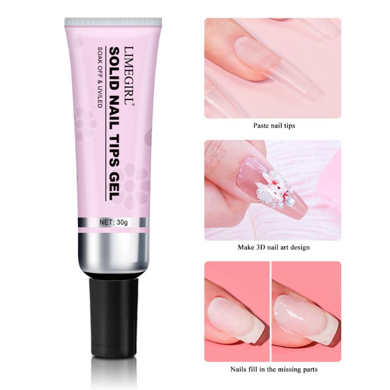 30g 소프트 투명 네일 팁 젤 강력 접착 UV 쏙 오 - Nail Art Extension 리뷰 및 가격
